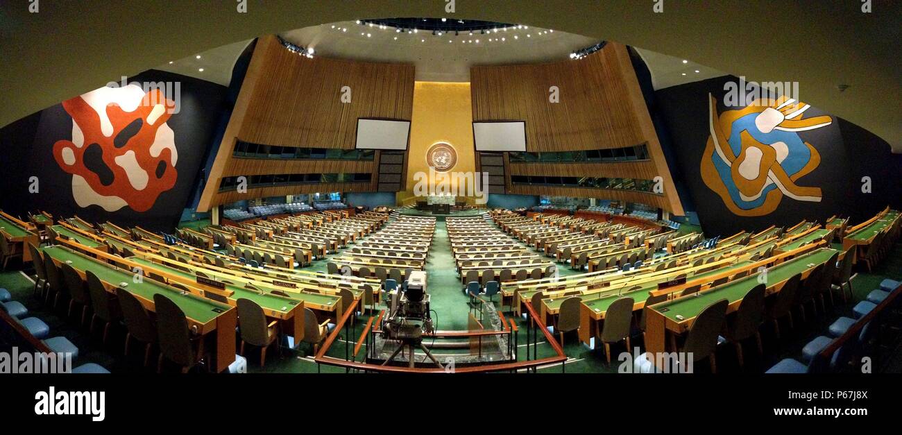 L'Assemblée générale des Nations Unies ; oct 2012 Banque D'Images