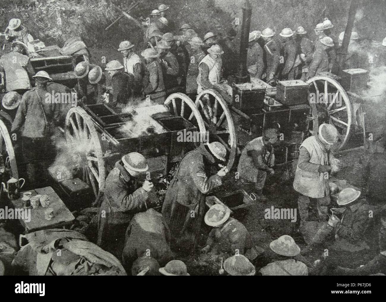 Le cap Helles à Gallipoli au début de 1915. Campagne de la Première Guerre mondiale qui est devenu une victoire ottomane et est considérée comme un grand échec des Alliés. Banque D'Images