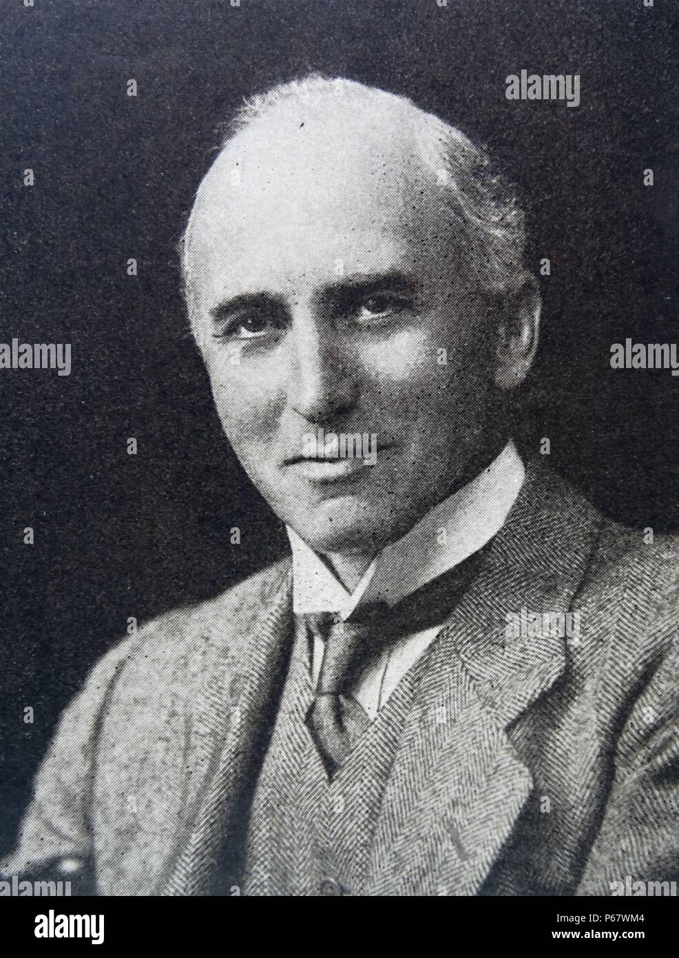 John Allsebrook Simon, 1er vicomte Simon GCSI GCVO OBE PC (28 février 1873 - 11 janvier 1954) était un homme politique britannique qui a occupé des postes au sein du Cabinet depuis le début de la Première Guerre mondiale à la fin de la seconde. Il est l'une des trois personnes à avoir servi en tant que ministre de l'Intérieur, des affaires étrangères et Chancelier de l'Échiquier Banque D'Images