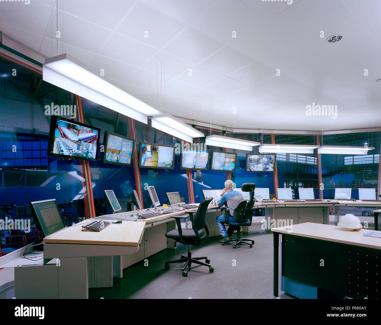 Usine sidérurgique Voest Alpine. Voestalpine AG est une société internationale basée en acier à Linz, Autriche. La société est active dans l'acier, l'automobile, liaisons ferroviaires Banque D'Images