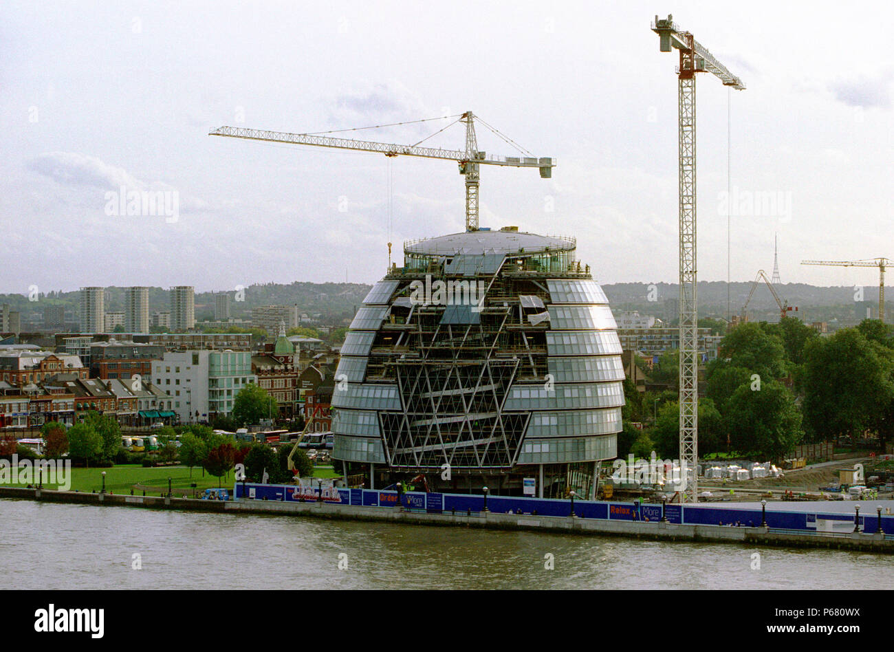 Construction de l H tel de Ville. Greater London Authority l AGL