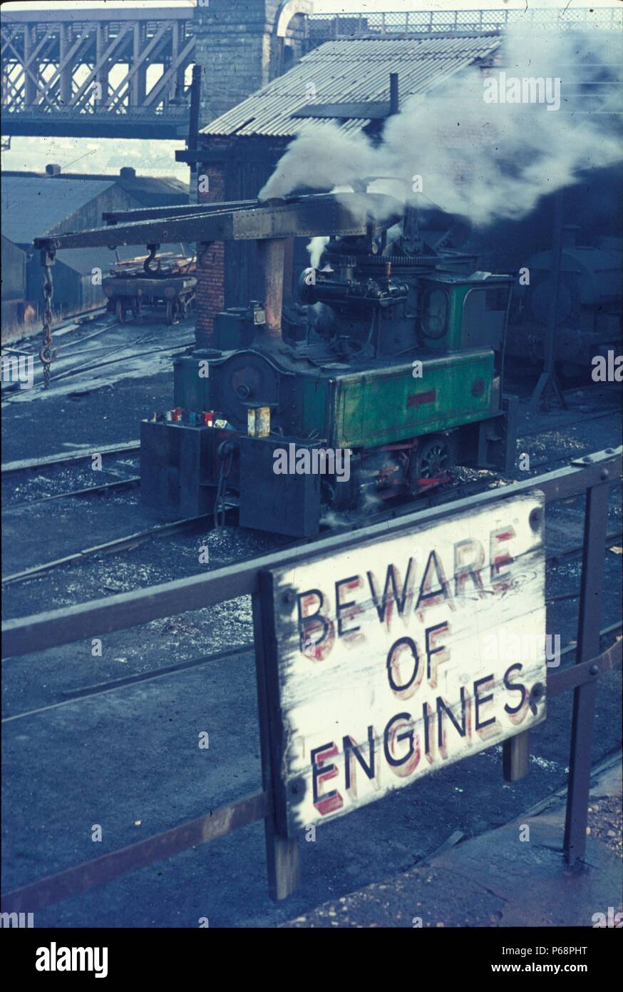 Historique Cette photo a été faite à Doxfords chantier sur la rivière Wear à Sunderland en décembre 1970 au cours des dernières semaines de leur vie professionnelle. Il Banque D'Images