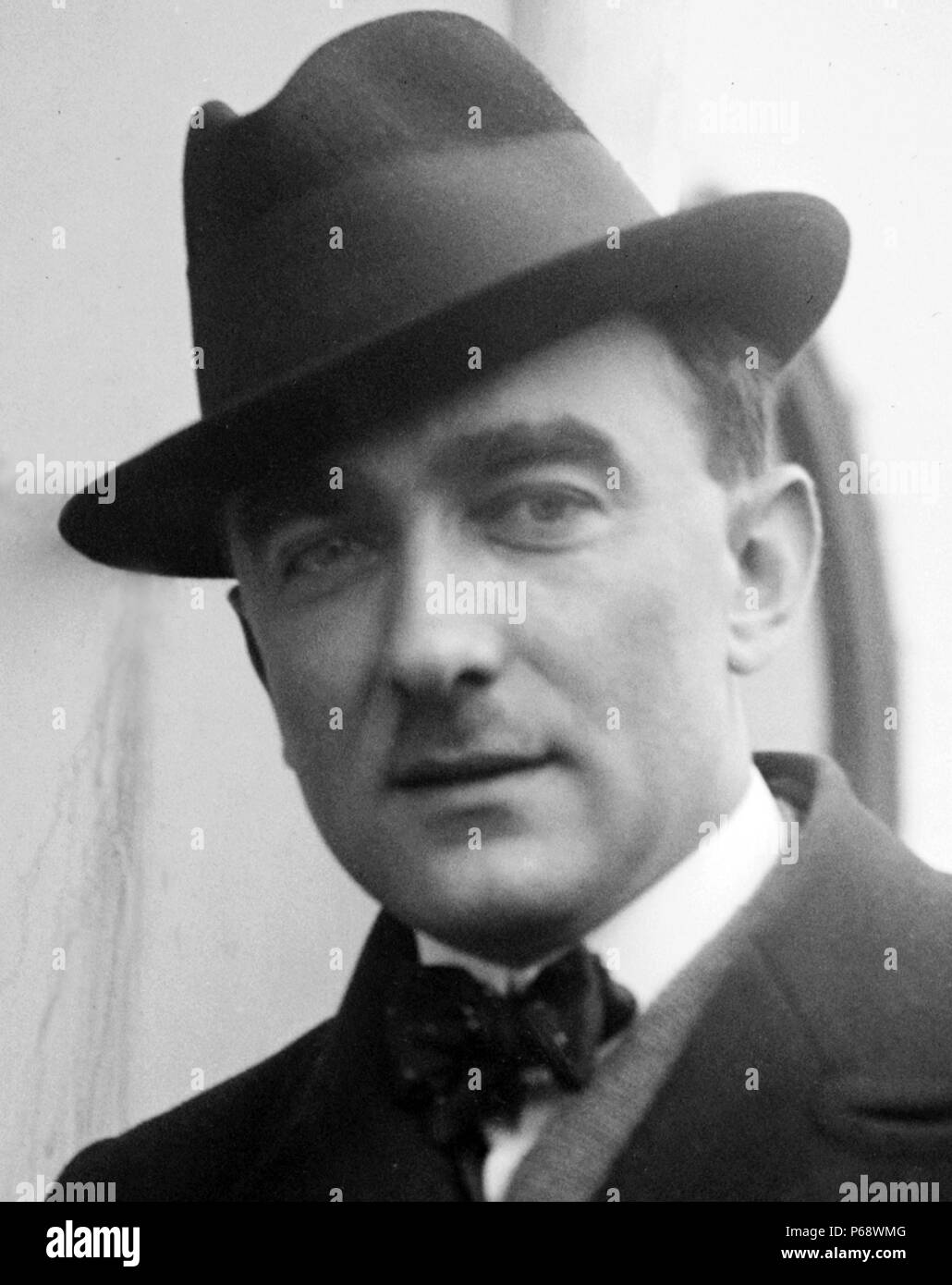 Maciej Karol Szymanowski ; 6 Octobre 1882 - 28 mars 1937. Le compositeur et pianiste polonais, Banque D'Images