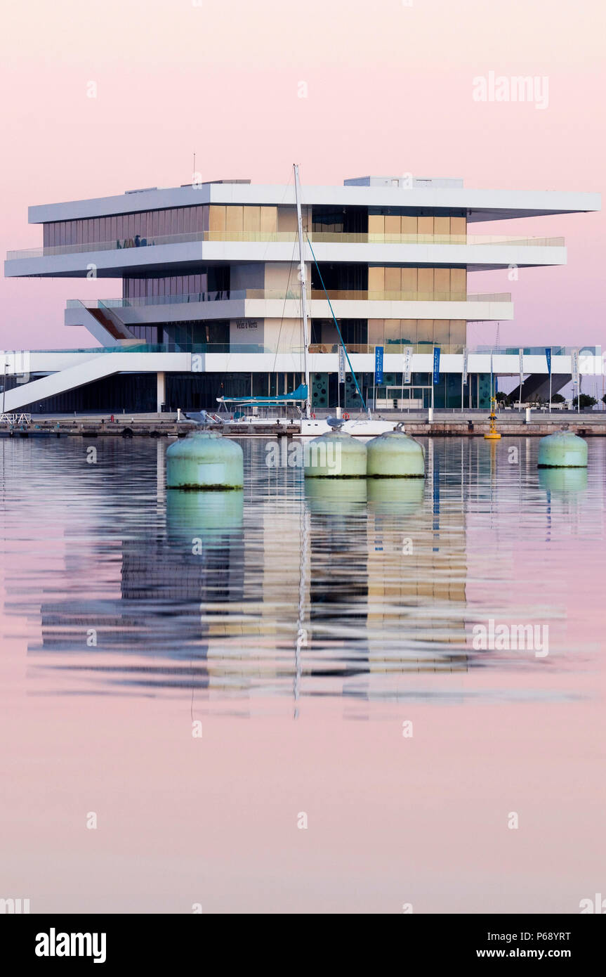 24 novembre 2009 - Valence, Espagne - le bâtiment Veles e Vents, conçu par David Chipperfield Architects et achevé en 2006. Il a gagné la feuille awar Banque D'Images