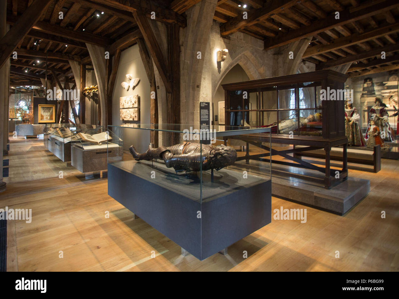 Les galeries du Jubilé de diamant de la Reine, un nouveau musée à l'abbaye de Westminster. Situé dans la cité médiévale, triforium cachés de la vue pour plus de 700 ans, les galeries racontent l'histoire de l'abbaye, 1 000 ans d'histoire. Le musée est accessible depuis la nouvelle tour de Weston, le premier ajout à l'abbaye depuis 1745, conçu par Ptolémée, Doyen de l'abbaye au 19ème arpenteur du tissu. Avec : Atmosphère, voir Où : London, England, United Kingdom Quand : 29 mai 2018 Credit : Wheatley/WENN Banque D'Images