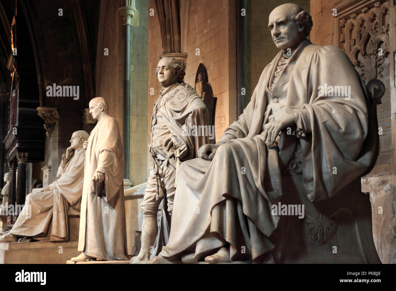 L'Irlande, Dublin, la Cathédrale St Patrick, de l'intérieur, Banque D'Images