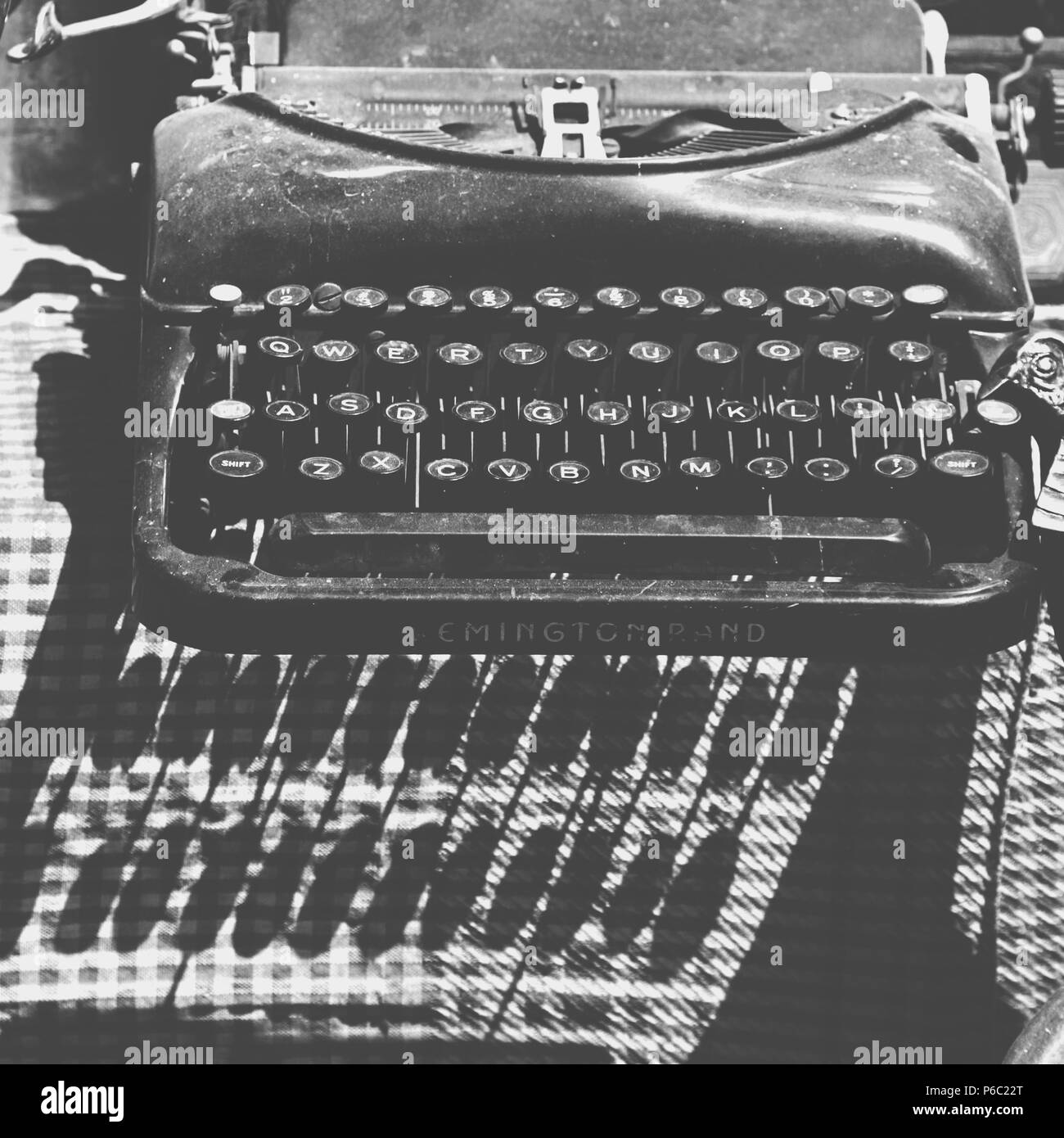 Ancien type writer Banque D'Images