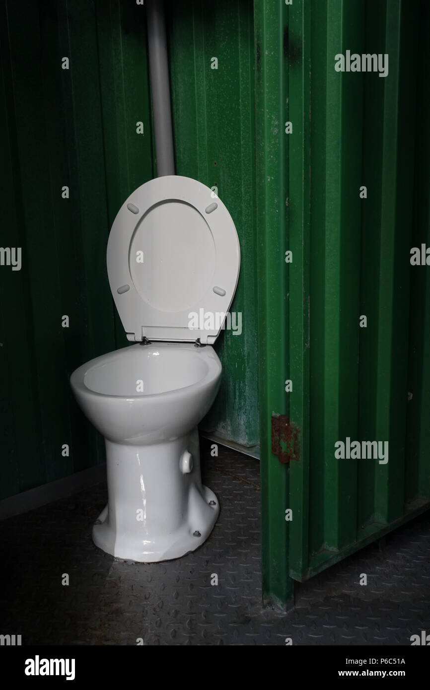 Berlin, Allemagne - Toilettes publiques Banque D'Images