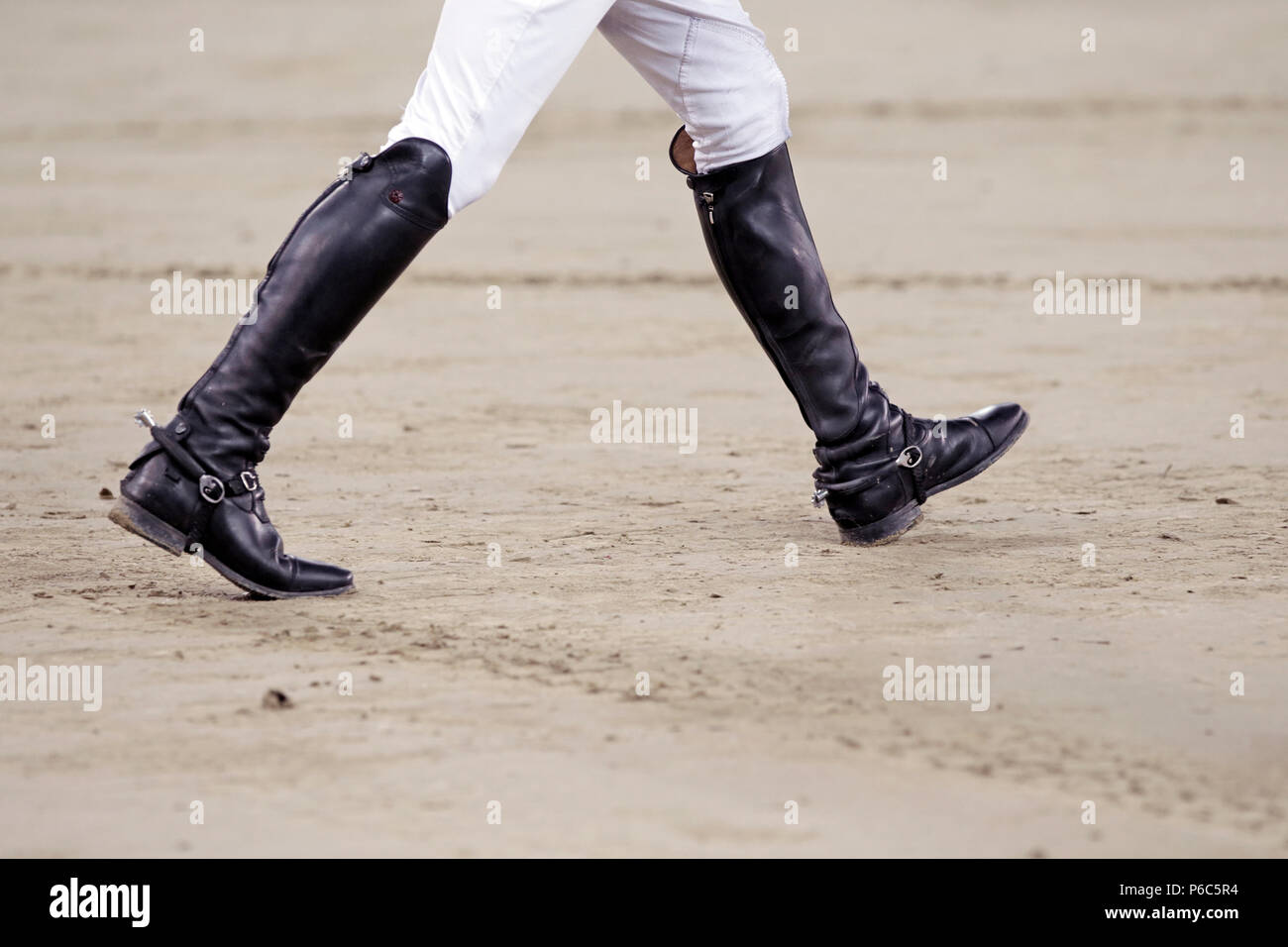 Doha, Symbolfoto, sauteur va du cours Banque D'Images