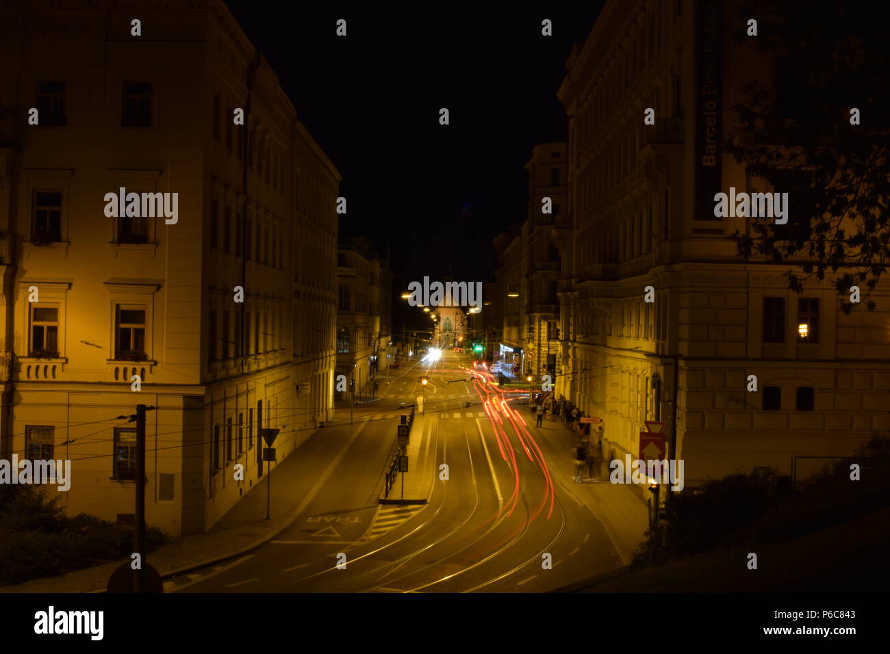 Time Lapse - Église Banque D'Images