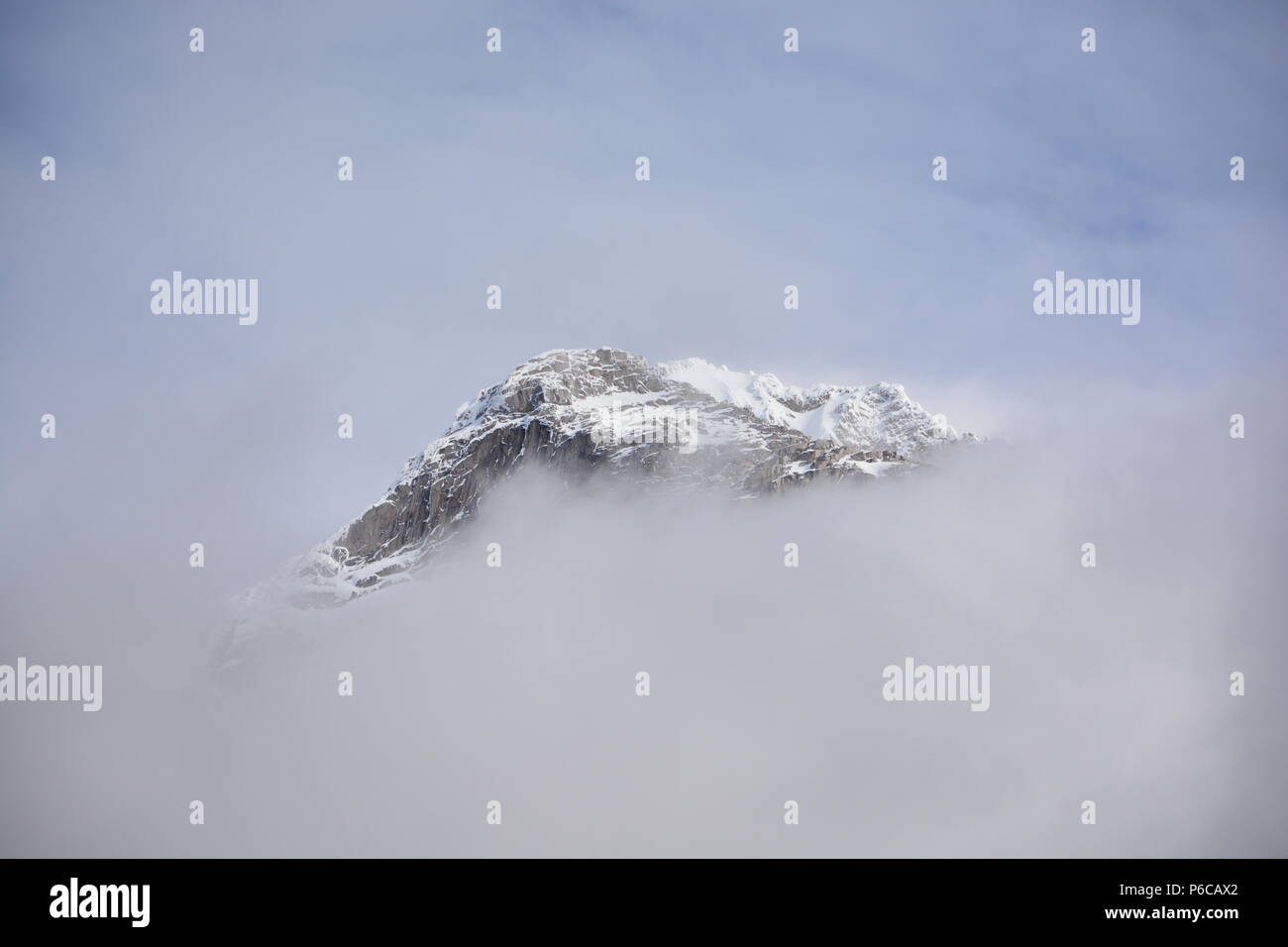 Rio baker montaña Banque D'Images