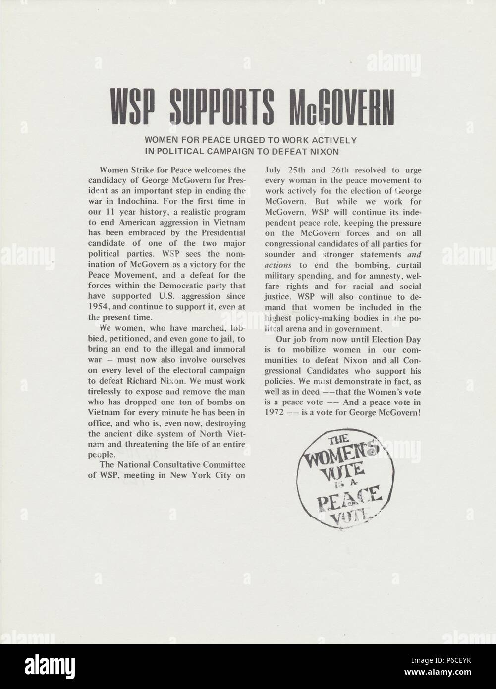 Vietnam Guerre froide notice, 1970. () Banque D'Images