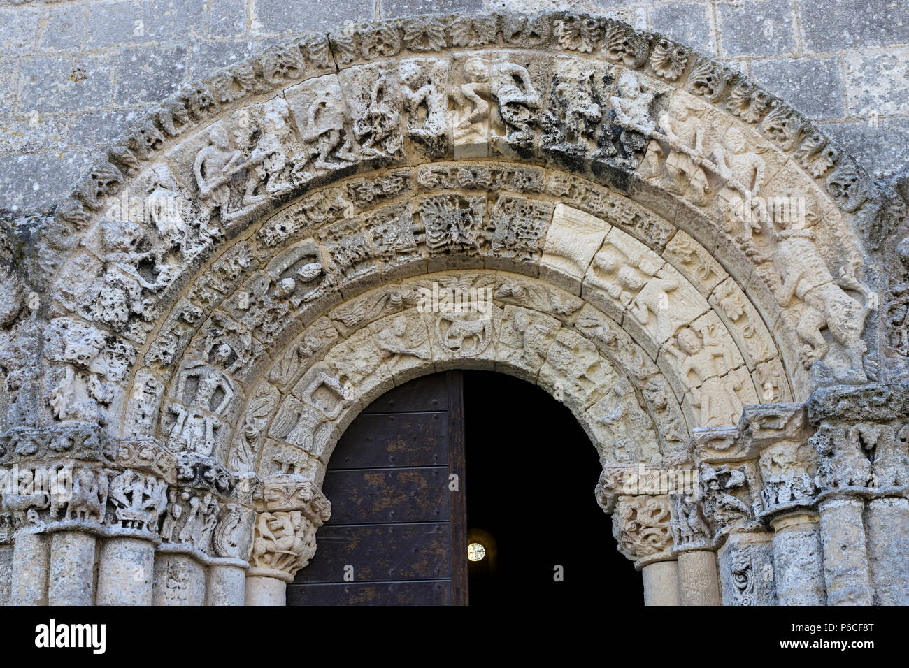 En France, en Charente Maritime, la Saintonge, l'estuaire de la Gironde, Talmont sur Gironde, étiqueté Les Plus Beaux Villages de France (Les Plus Beaux Villages o Banque D'Images