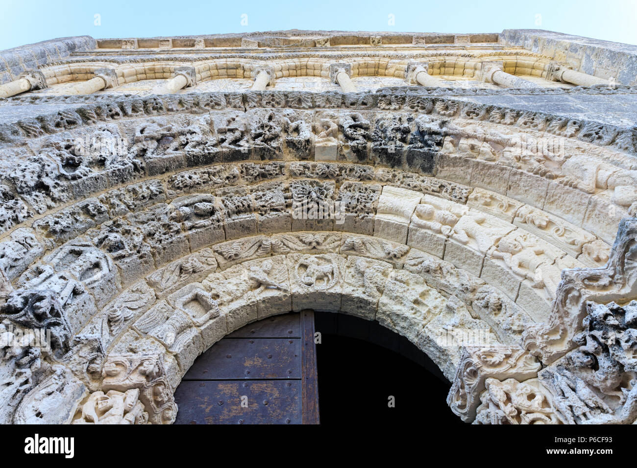 En France, en Charente Maritime, la Saintonge, l'estuaire de la Gironde, Talmont sur Gironde, étiqueté Les Plus Beaux Villages de France (Les Plus Beaux Villages o Banque D'Images