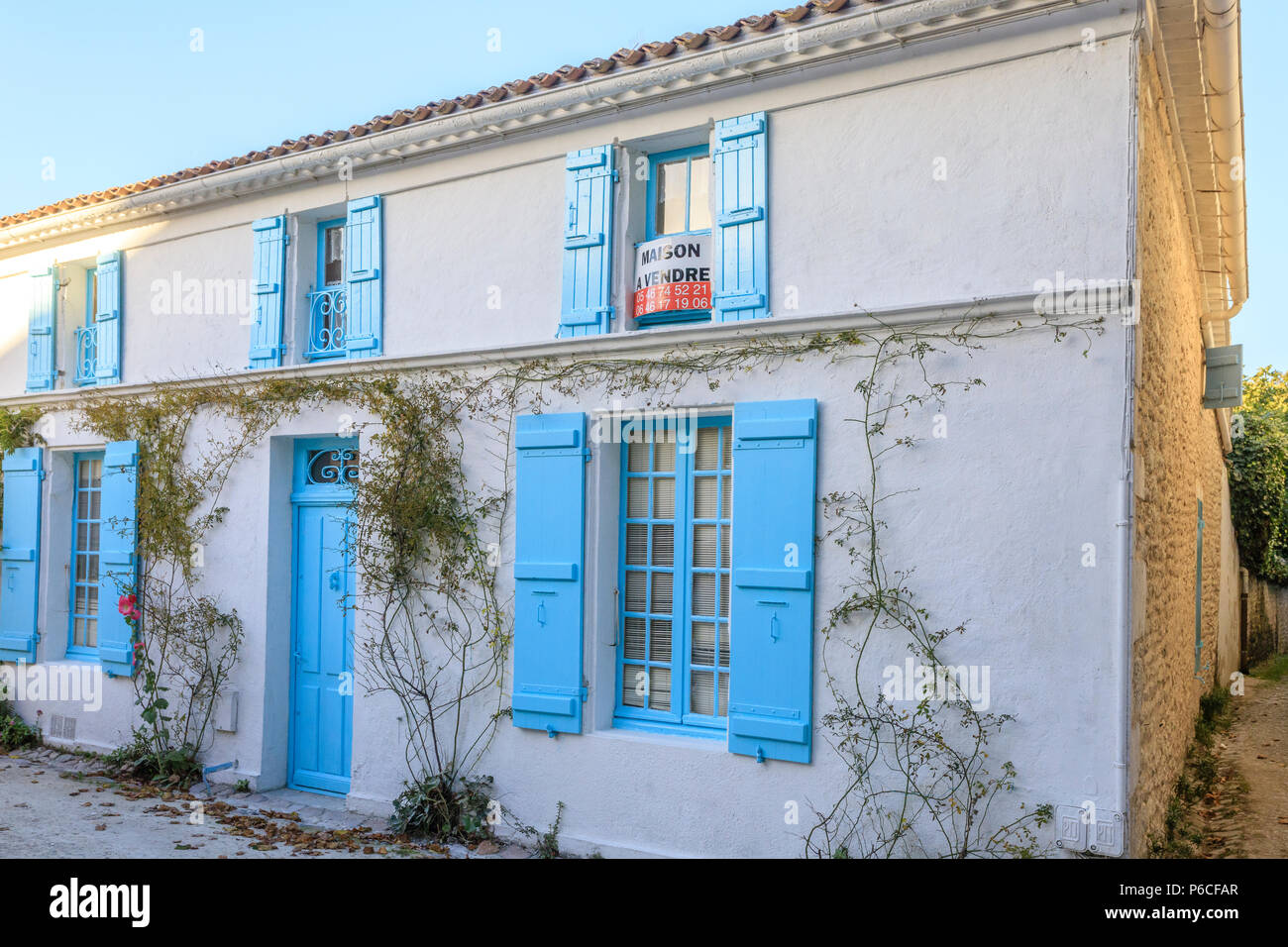 En France, en Charente Maritime, la Saintonge, l'estuaire de la Gironde, Talmont sur Gironde, étiqueté Les Plus Beaux Villages de France (Les Plus Beaux Villages o Banque D'Images