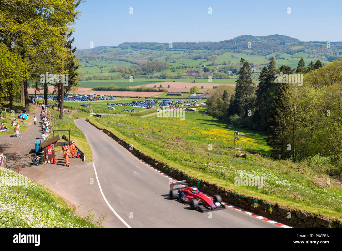 Shelsey walsh Hill Climb Banque D'Images