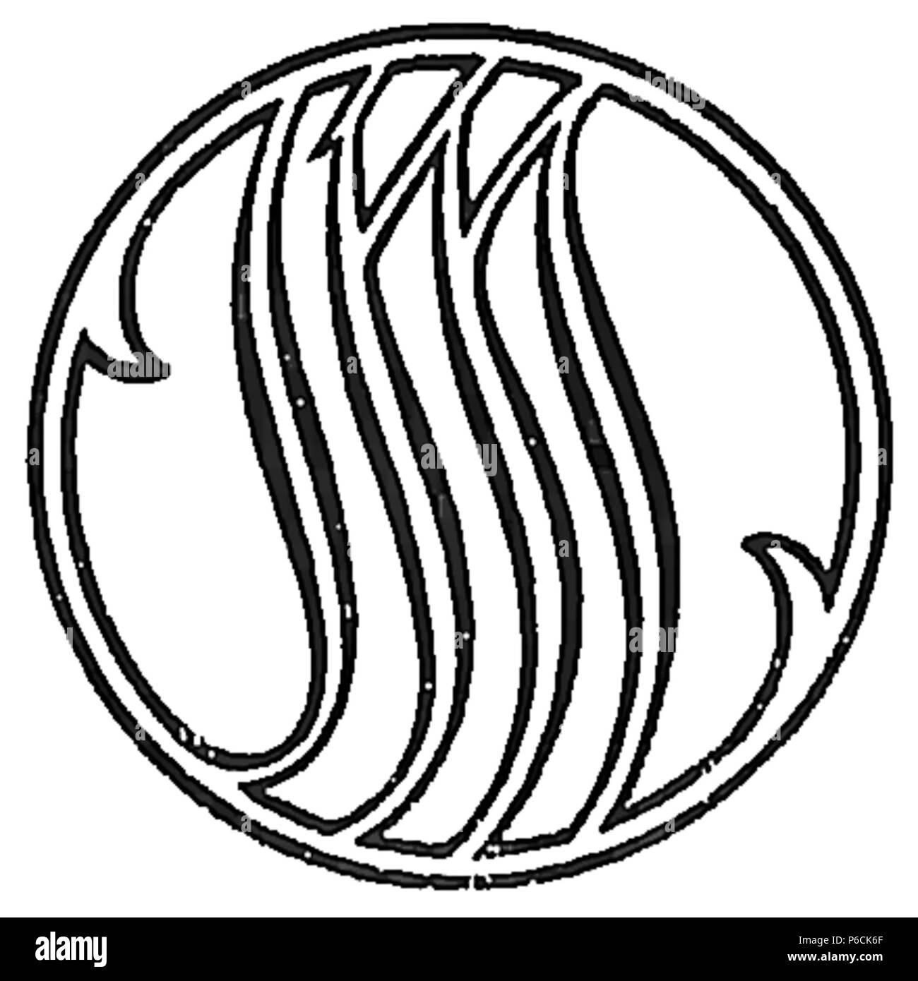 82 Wydawnictwo J. Mortkowicza3 logo Banque D'Images