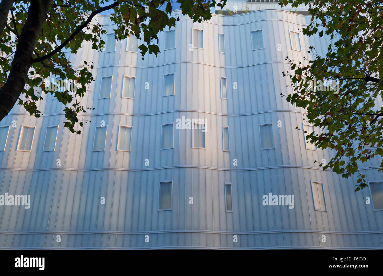 Le Sainsbury Centre Wellcome pour circuits neuronaux et le comportement a ouvert ses portes en 2015 dans le cadre de l'Université College de Londres, Royaume-Uni Banque D'Images