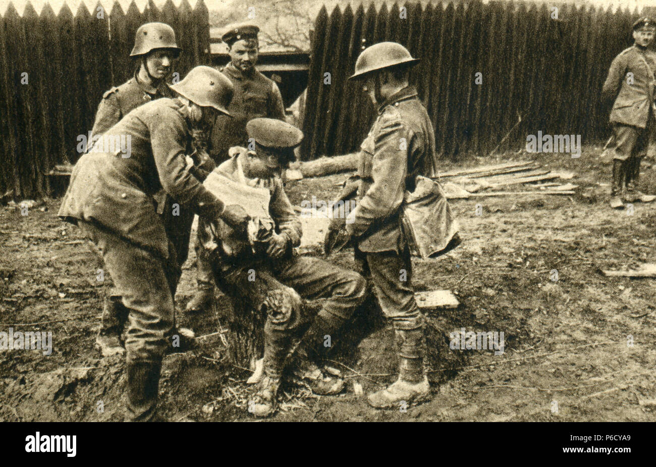 La première guerre mondiale, Bataille-hôpital, ww1, la première guerre mondiale, la première guerre mondiale Banque D'Images