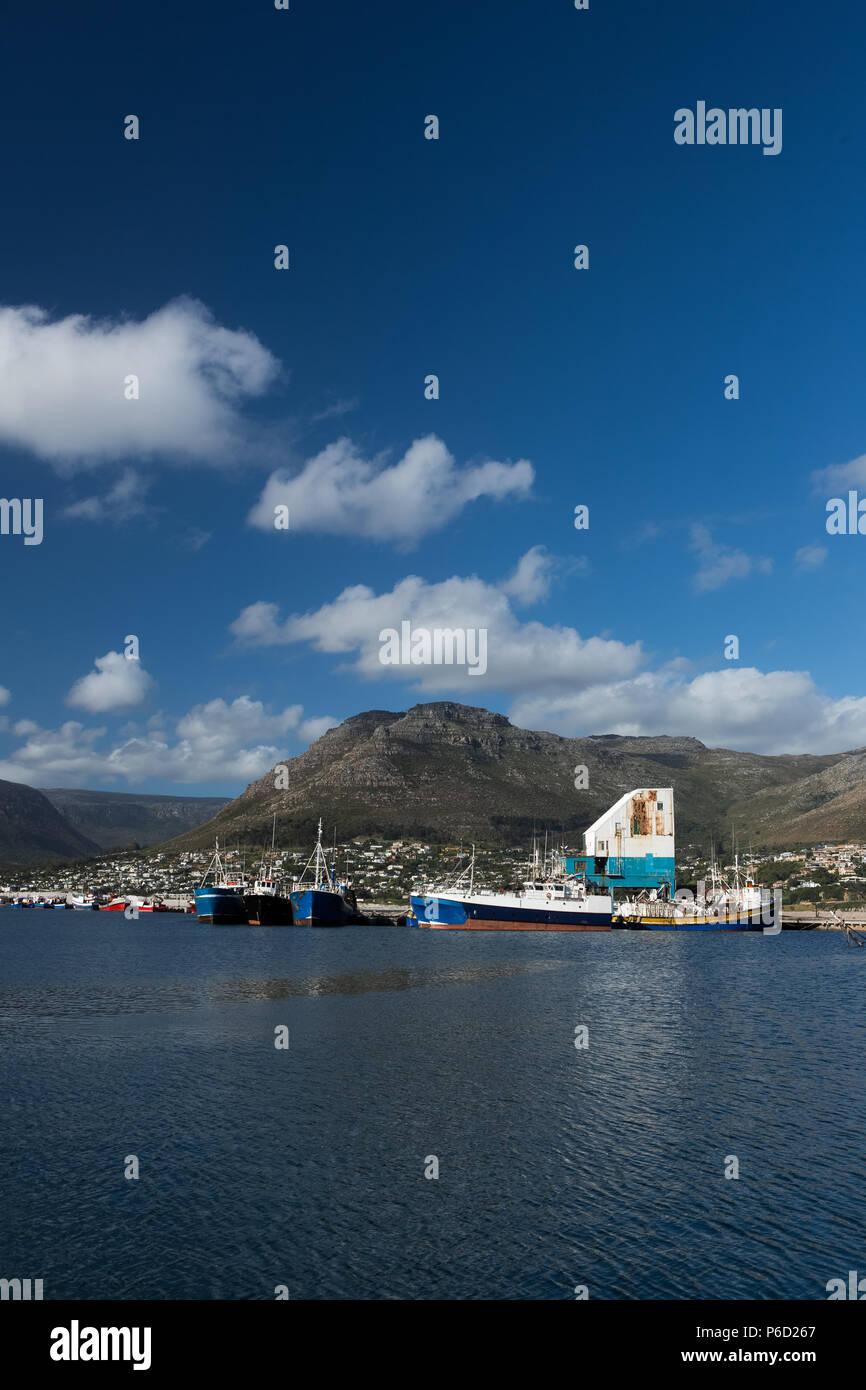 Bateaux amarrés dans le port Banque D'Images