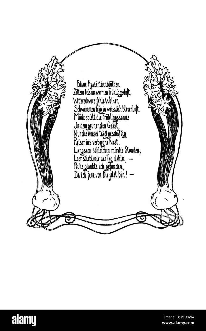 52 Heinrich Vogeler Dir S05 Banque D'Images