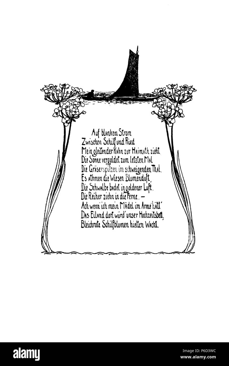 52 Heinrich Vogeler Dir S07 Banque D'Images