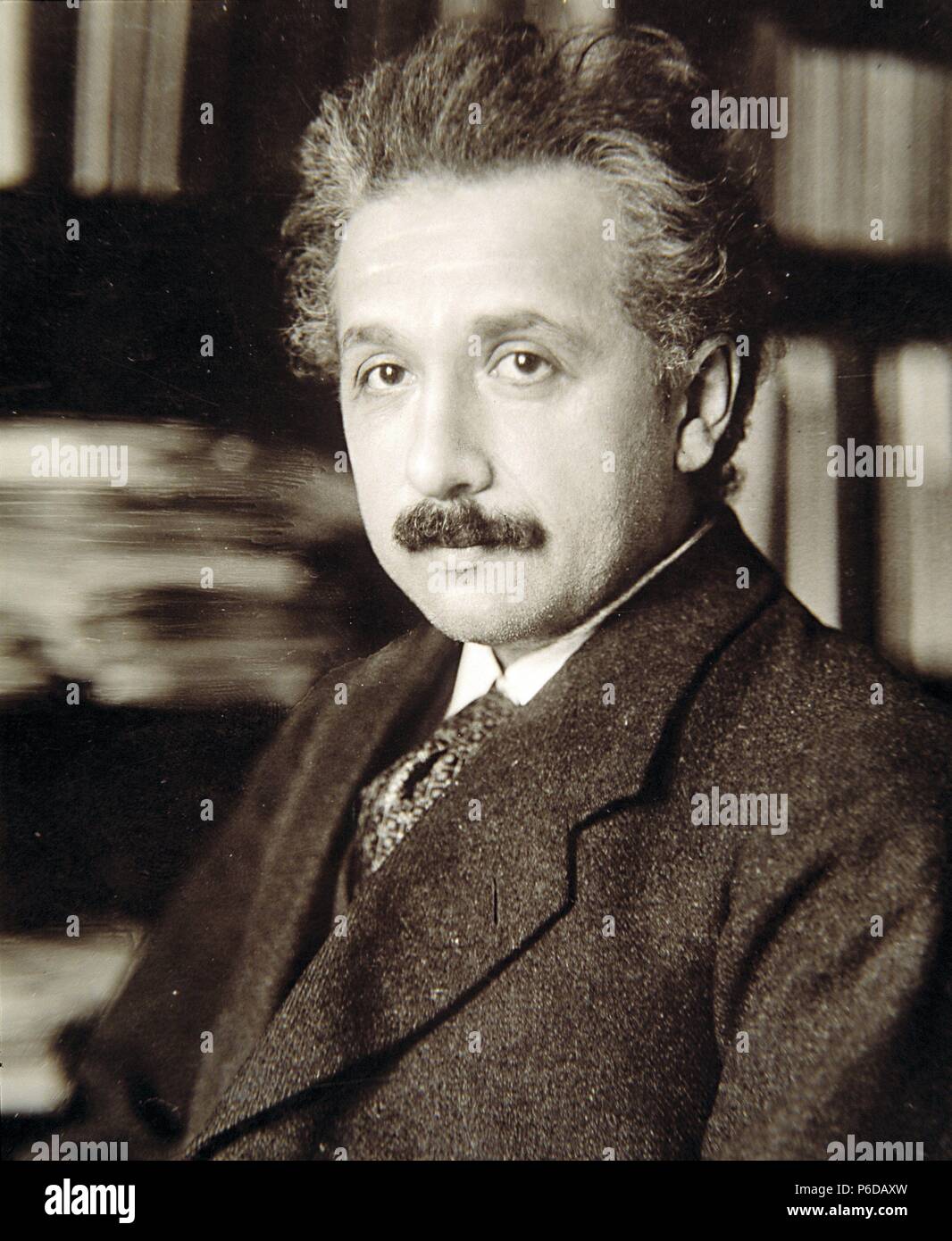 EINSTEIN, ALBERT. FISICO ALEMAN. 1879-1955. FOTO REPRODUCCION. Banque D'Images