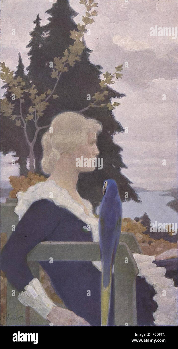 49 Fritz Erler - Herbststimmung, 1906 Banque D'Images