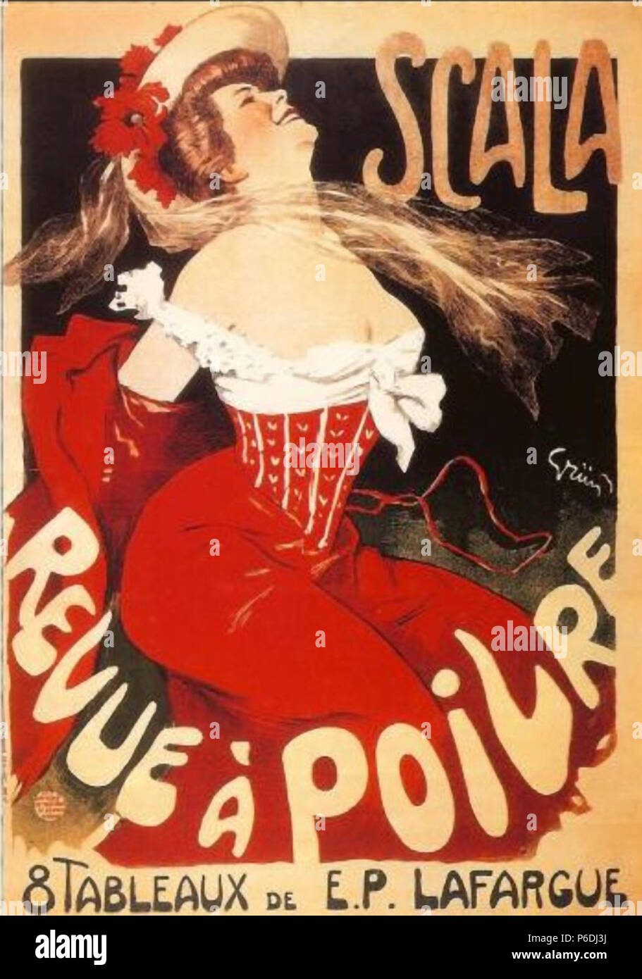 . English : Scala. Examen en Poilre vers 1900 57 Jules-Alexandre Grun 024 (39180469542) Banque D'Images