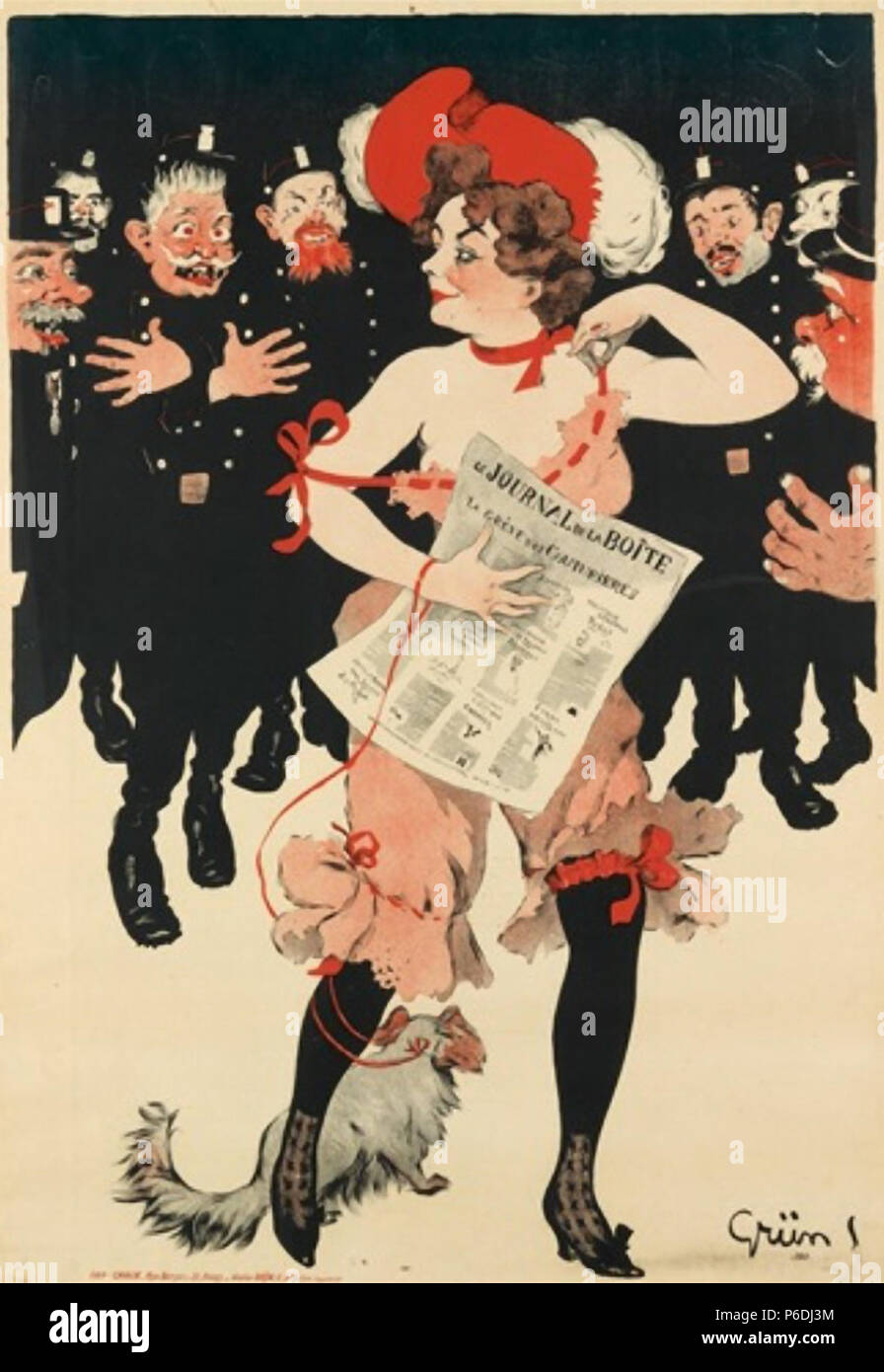 - (. Jules-Alexandre Grün ; 1868, - 1938, ) - , , . . -. = = = = = = = = = = = = = = = = = = = = = = = = = = = = = = = Jules-Alexandre Grün (25 mai 1868 - 15 février 1938) était un peintre post-impressionniste français, artiste de l'affiche, et l'illustrateur. Grun, le plus connu de la peinture est appelé le Dîner, produite en 1911. C'était, cependant, dans les domaines de l'affiche et l'illustration de l'art, pour lesquelles il était célèbre. www.youtube.com/watchv =IypEnn0g 04 . 21 décembre 2017, 18:14 57 Jules-Alexandre Grun 038 (25342700288) Banque D'Images