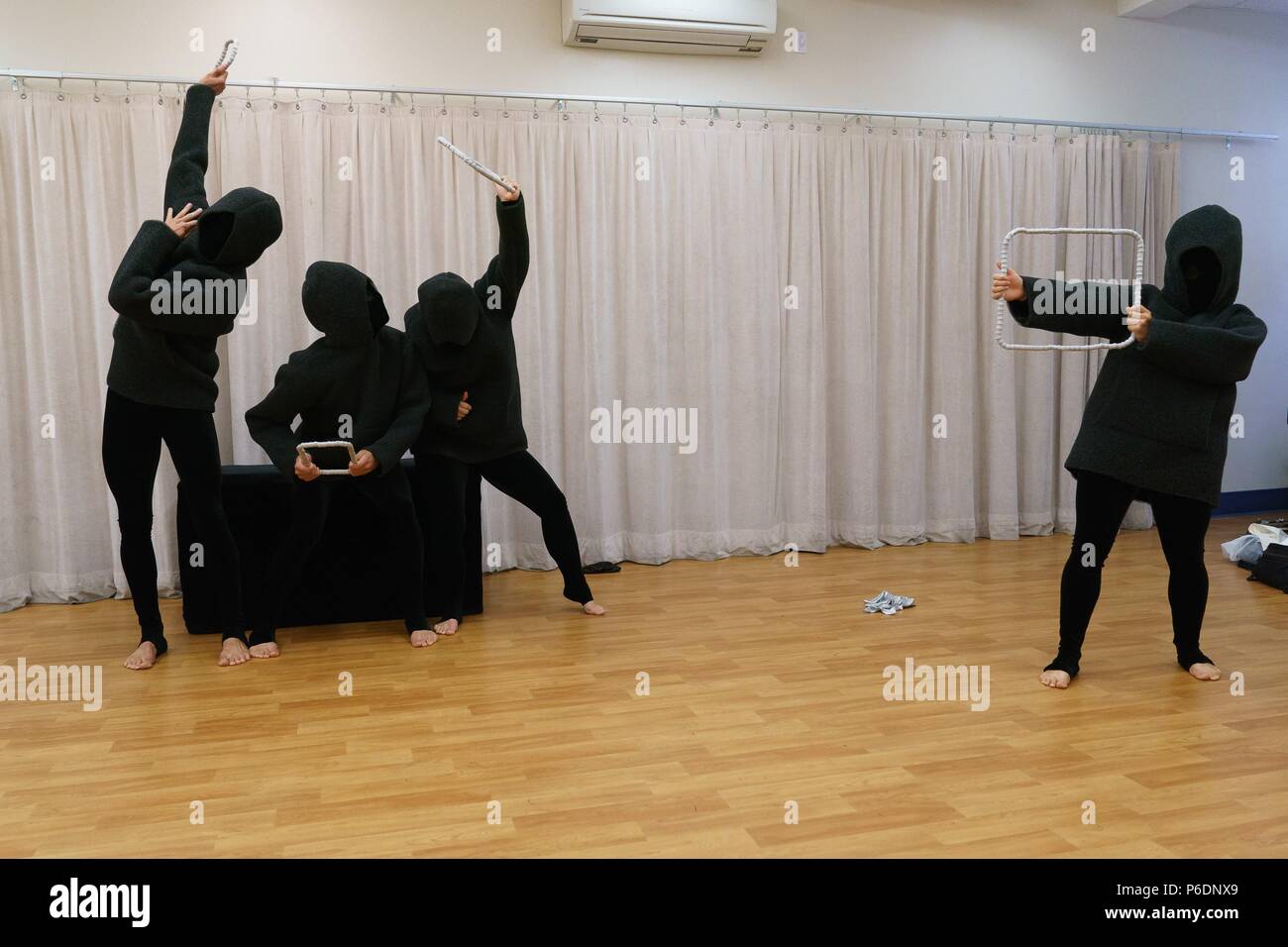 New York, NY, USA. 29 Juin, 2018. Exprimés en présence de Mummenschanz MUMMENSCHANZ pour debut nouveau spectacle 'toi et moi', Pearl Studios, New York, NY Le 29 juin 2018. Crédit : Jason Smith/Everett Collection/Alamy Live News Banque D'Images