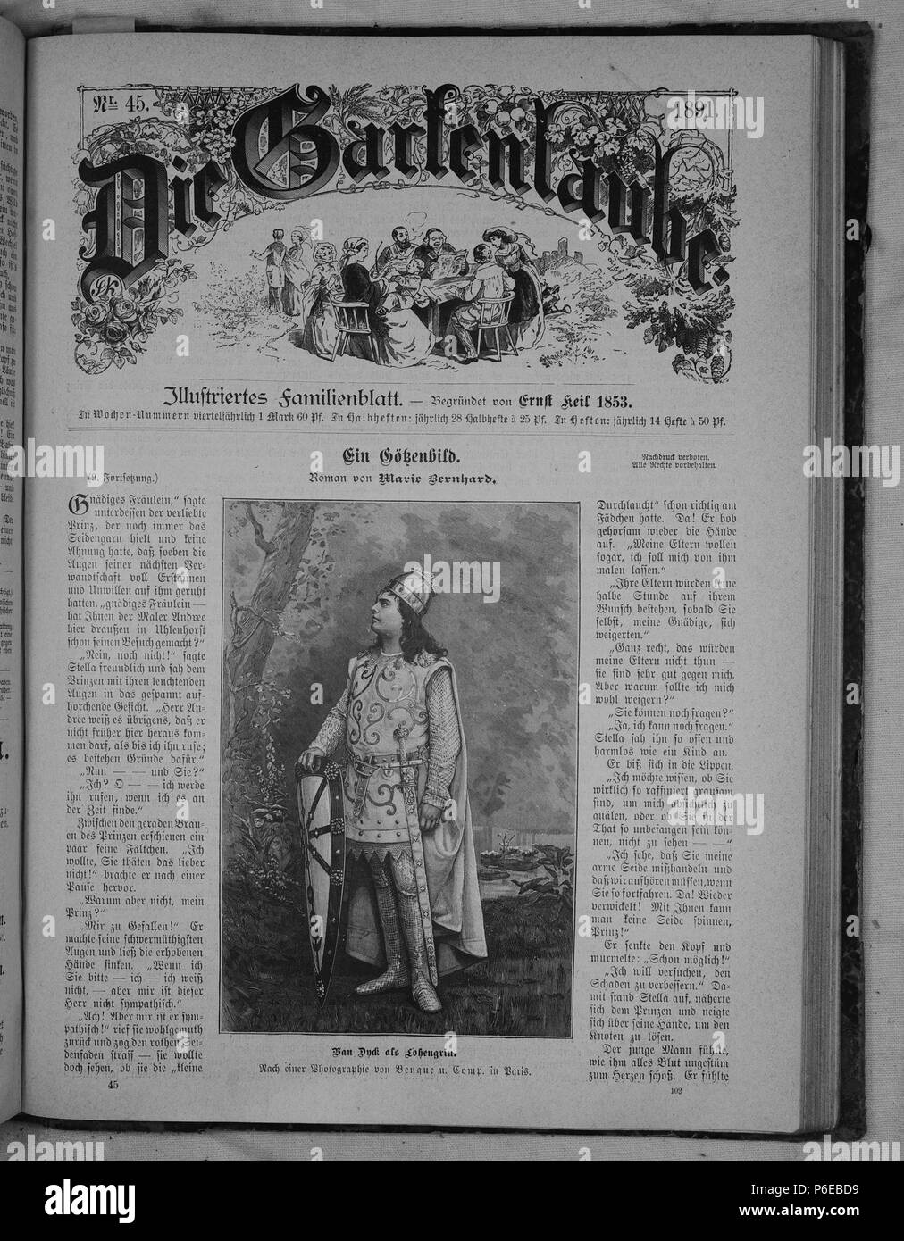 . Die Gartenlaube. Deutsch : Seite 757 aus die Gartenlaube'. Anglais : page 757 du journal Die Gartenlaube pour 1891. Image extraite (le cas échéant) : fichier:Die Gartenlaube (1891) b 757.jpg - hi res, 2,5 MO. Deutsch : keine Bildunterschrift : Anglais pas de légende . N/A 17 Die Gartenlaube (1891) 757 Banque D'Images