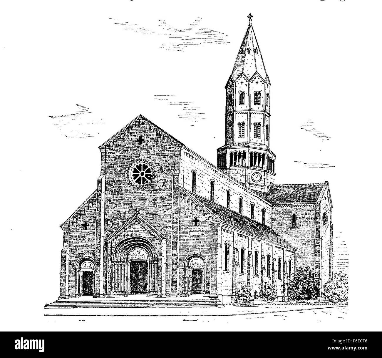 . Freiburg im Breisgau. Die Stadt und ihre Bauten. N/A 48 B 3601 Freiburg Bauten Banque D'Images