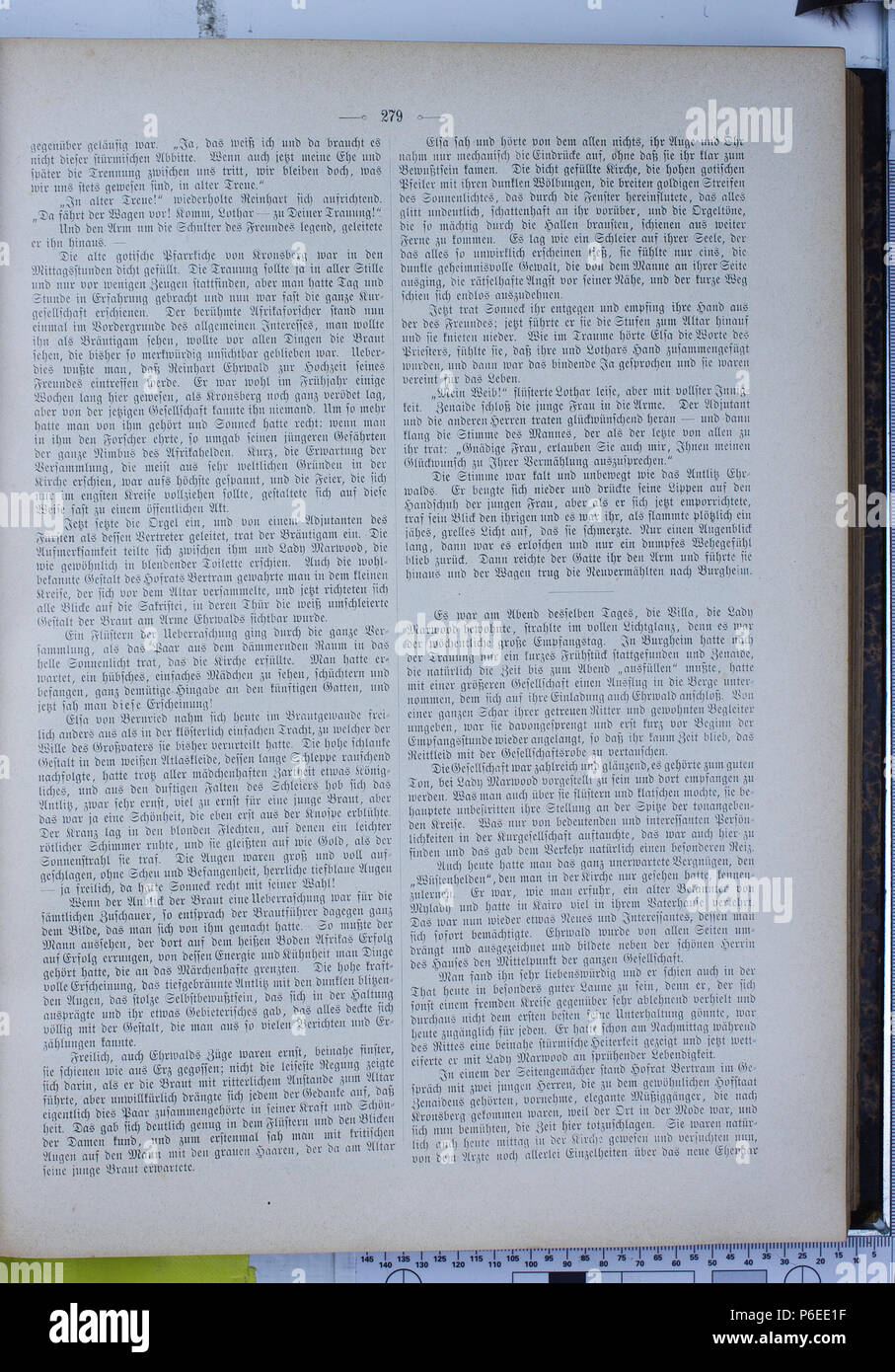 . Die Gartenlaube. Erreur d'expression : mot inconnu 'die'. Deutsch : keine Bildunterschrift : Anglais pas de légende . N/A 24 Die Gartenlaube (1896) 0279 Banque D'Images