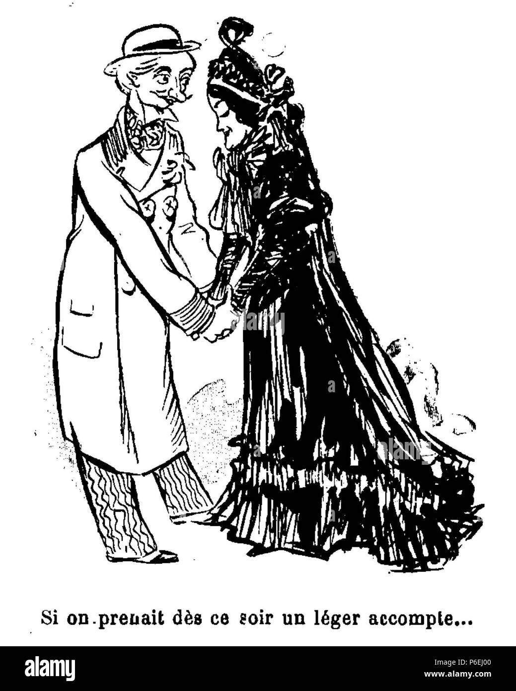 4 - L'Allais-111 1895 Banque D'Images