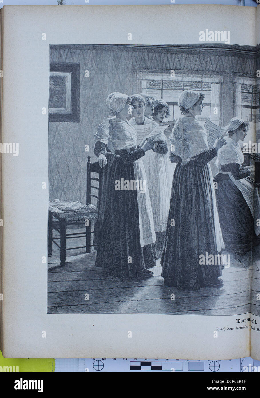 . Die Gartenlaube. Erreur d'expression : mot inconnu 'die'. Deutsch : keine Bildunterschrift : Anglais pas de légende . N/A 27 Die Gartenlaube (1896) 0712 Banque D'Images