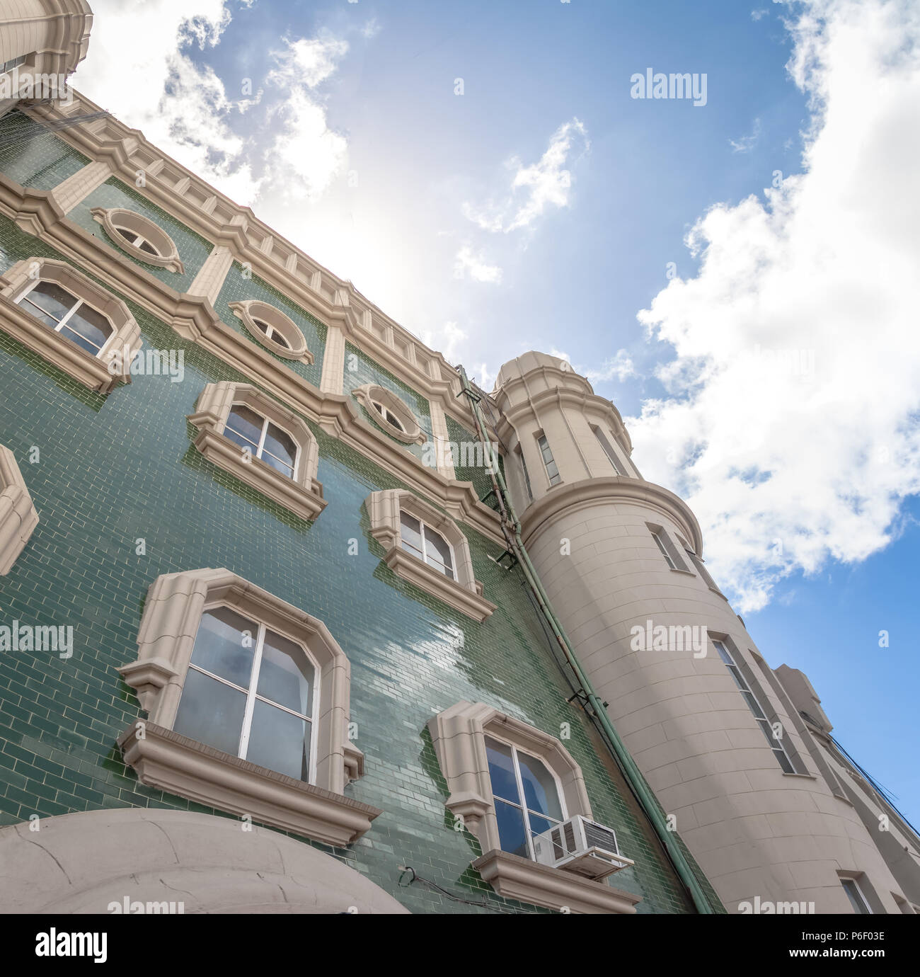 Palacio Barolo Barolo (Palace) Terrasse façade - Buenos Aires, Argentine Banque D'Images