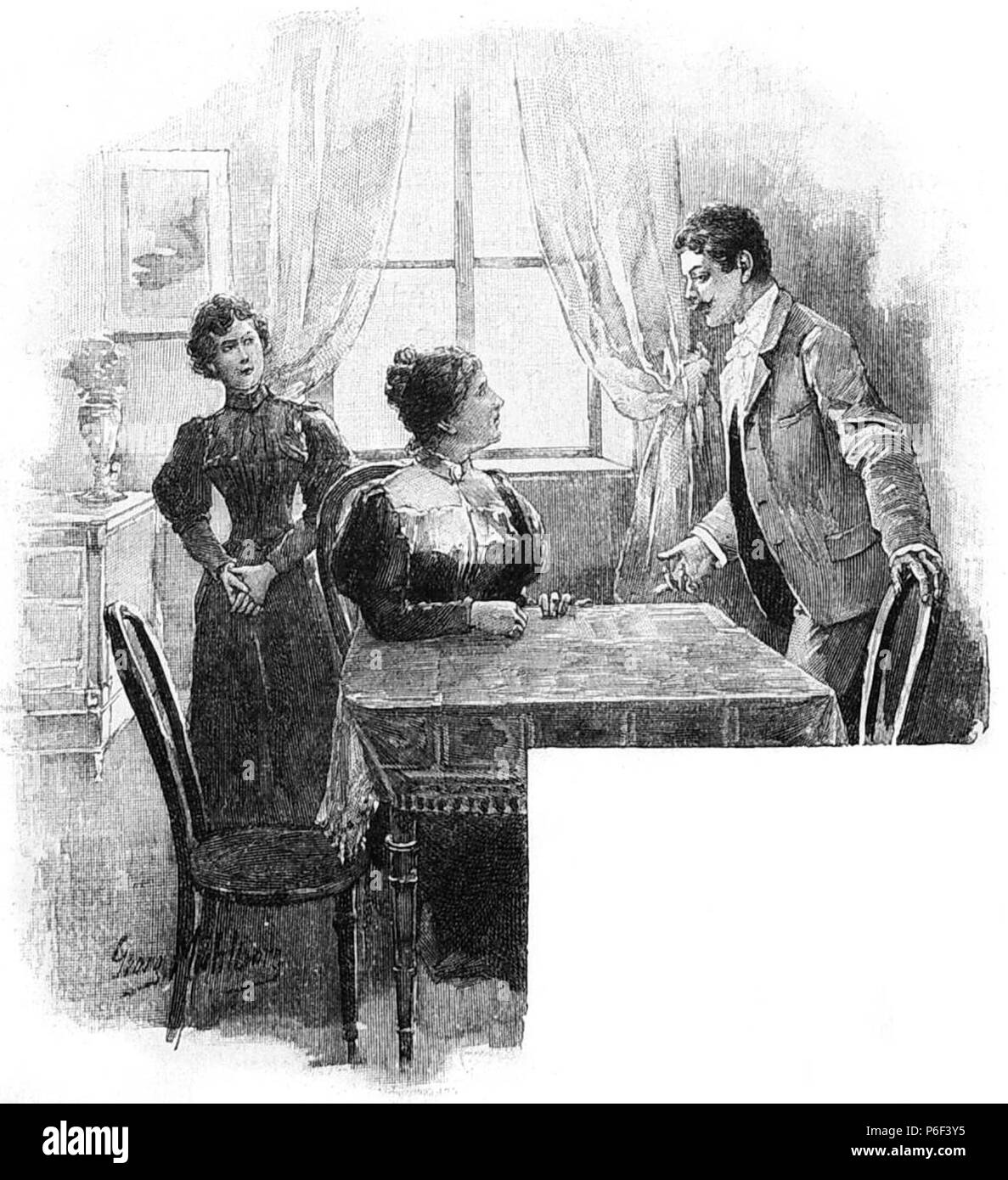 . Die Gartenlaube. Bild aus Seite 127 dans die Gartenlaube'. Libre à partir de la page 127 de la revue Die Gartenlaube, 1897. Deutsch : keine Bildunterschrift : Anglais pas de légende . N/A 33 Die Gartenlaube (1897) b 127 2 Banque D'Images