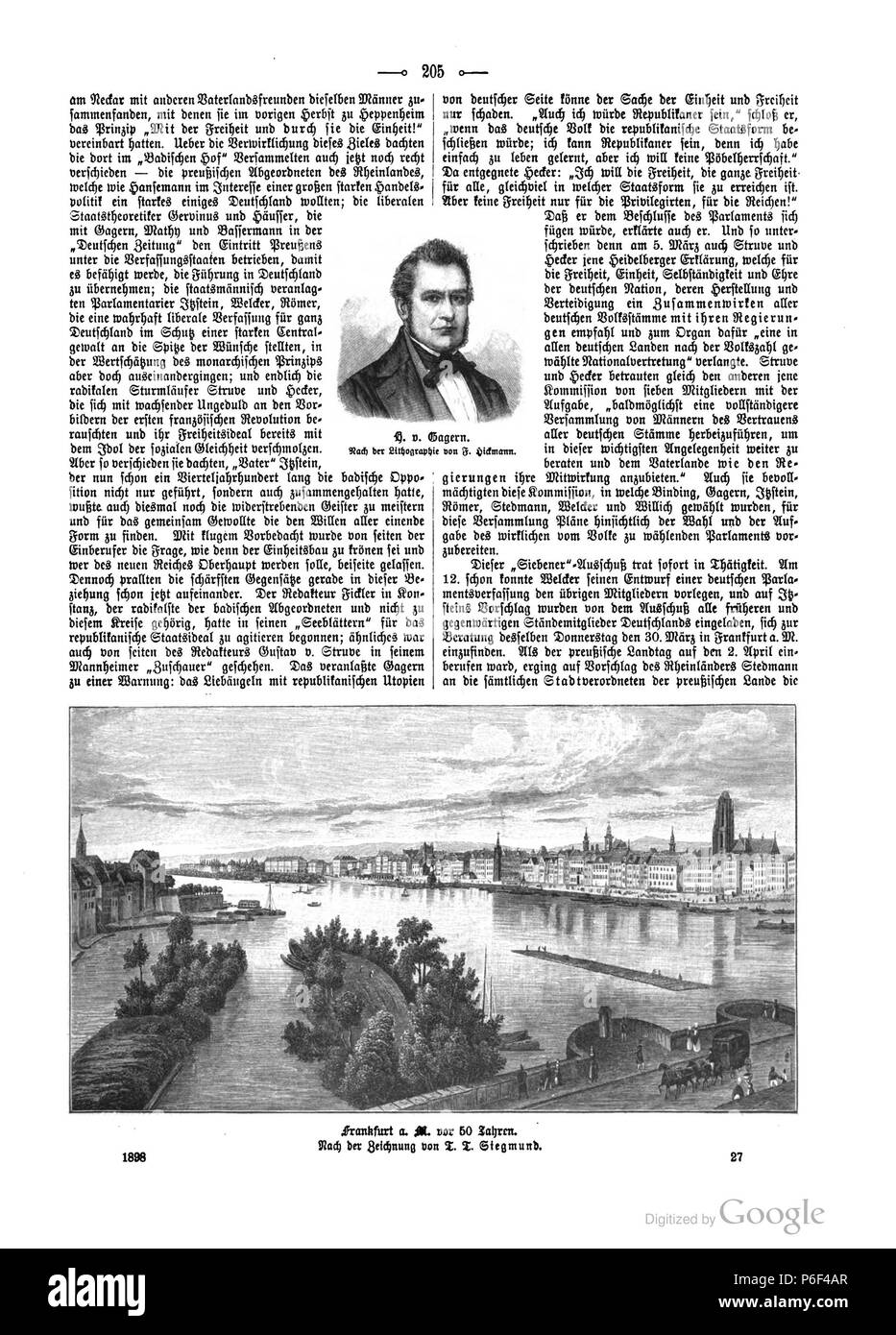 . Die Gartenlaube. Erreur d'expression : mot inconnu 'die'. Deutsch : keine Bildunterschrift : Anglais pas de légende . N/A 34 Die Gartenlaube (1898) 0205 Banque D'Images