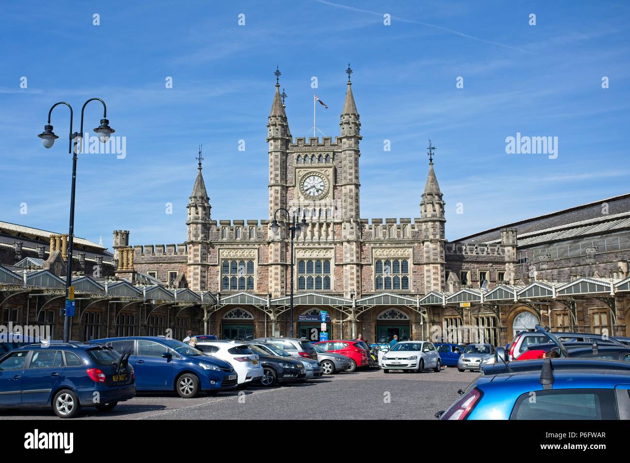 Gare de Bristol Temple Meads, Bristol, Royaume-Uni Banque D'Images