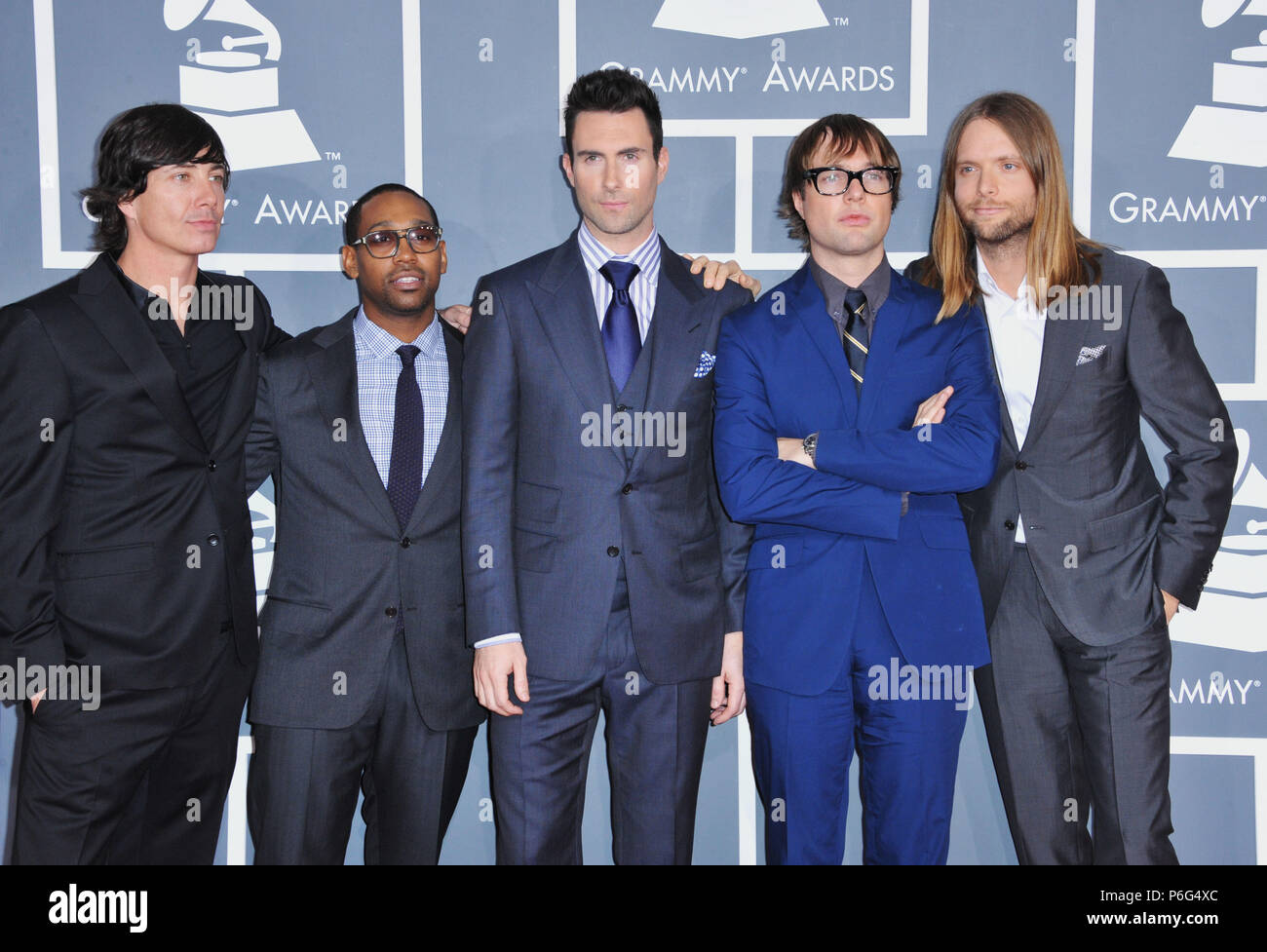 Maroon 5 192 à la 54e cérémonie annuelle de remise des Prix Grammy 2012 au Staples Center de Los Angeles.Maroon 5 192 cas à Hollywood Life - Californie, Red Carpet Event, USA, Cinéma, Célébrités, photographie, Bestof, Arts, Culture et divertissement, Célébrités, Mode Topix Meilleur de Hollywood, la vie, événement dans la vie d'Hollywood, Californie - Tapis rouge et en backstage, Arts, Culture et divertissement, photographie, enquête tsuni@Gamma-USA.com , célébrités Musique, musicien, le groupe de musique, 2012 Banque D'Images