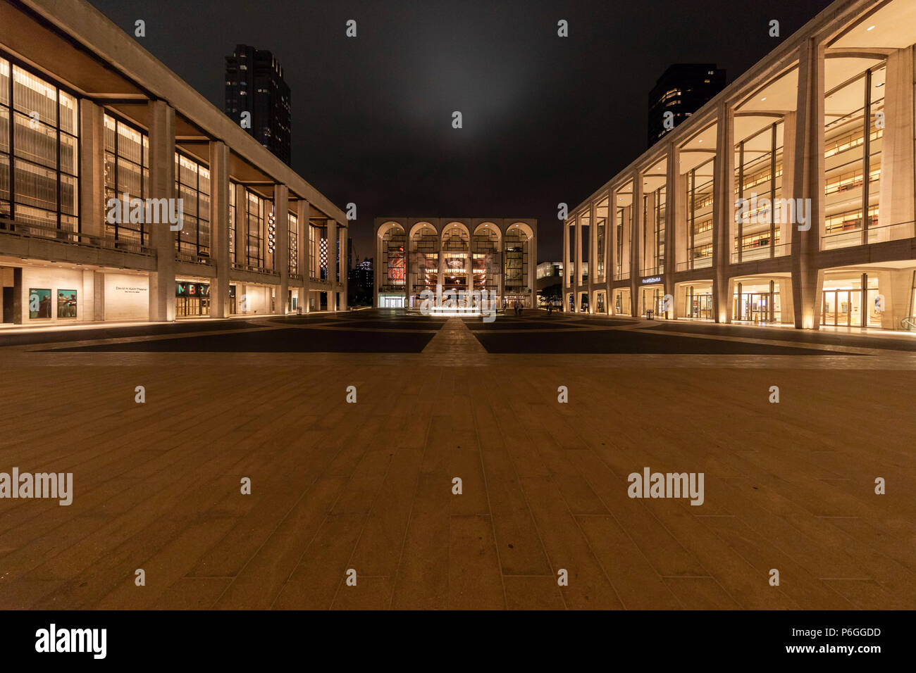 Le Lincoln Center for the Performing Arts de Manhattan, New York City, USA Banque D'Images
