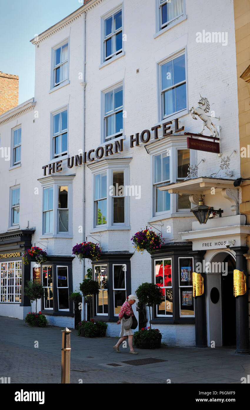 L'Unicorn Hotel Ripon North Yorkshire Angleterre UK Banque D'Images