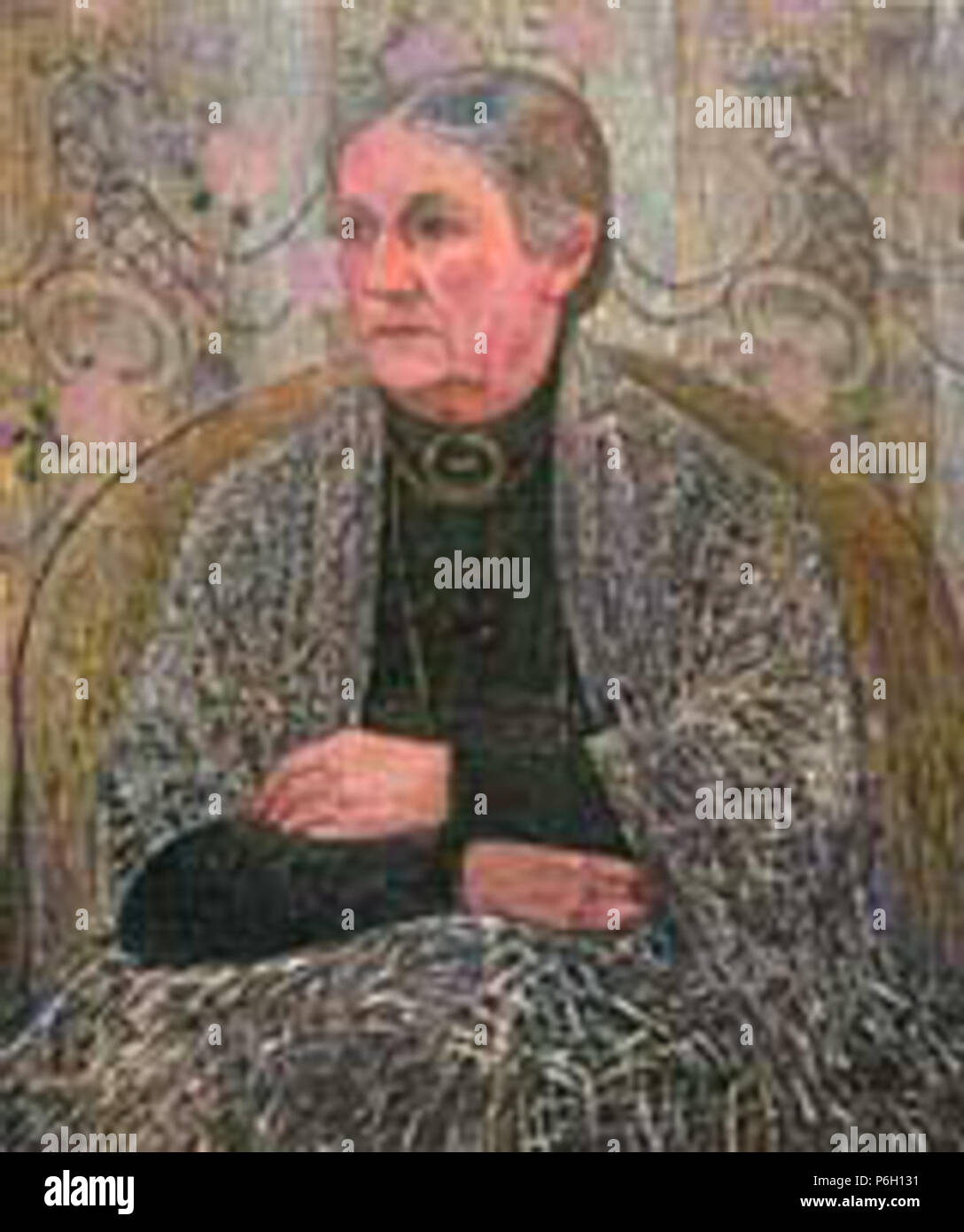 52 Heinrich Vogeler Porträt der Mutter c1912 Banque D'Images