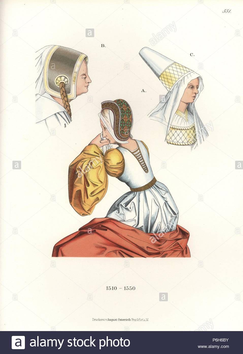 Coiffure femmes renaissance