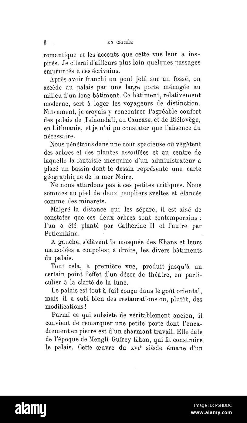 1906. Baye, en Crimée. La RSL Страница 05 (26028700200). Banque D'Images