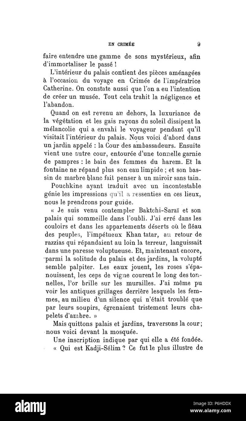 1906. Baye, en Crimée. La RSL Страница 08 (25696690004). Banque D'Images