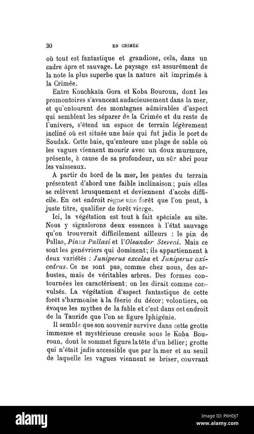 1906. Baye, en Crimée. La RSL Страница (29 25696678774). Banque D'Images