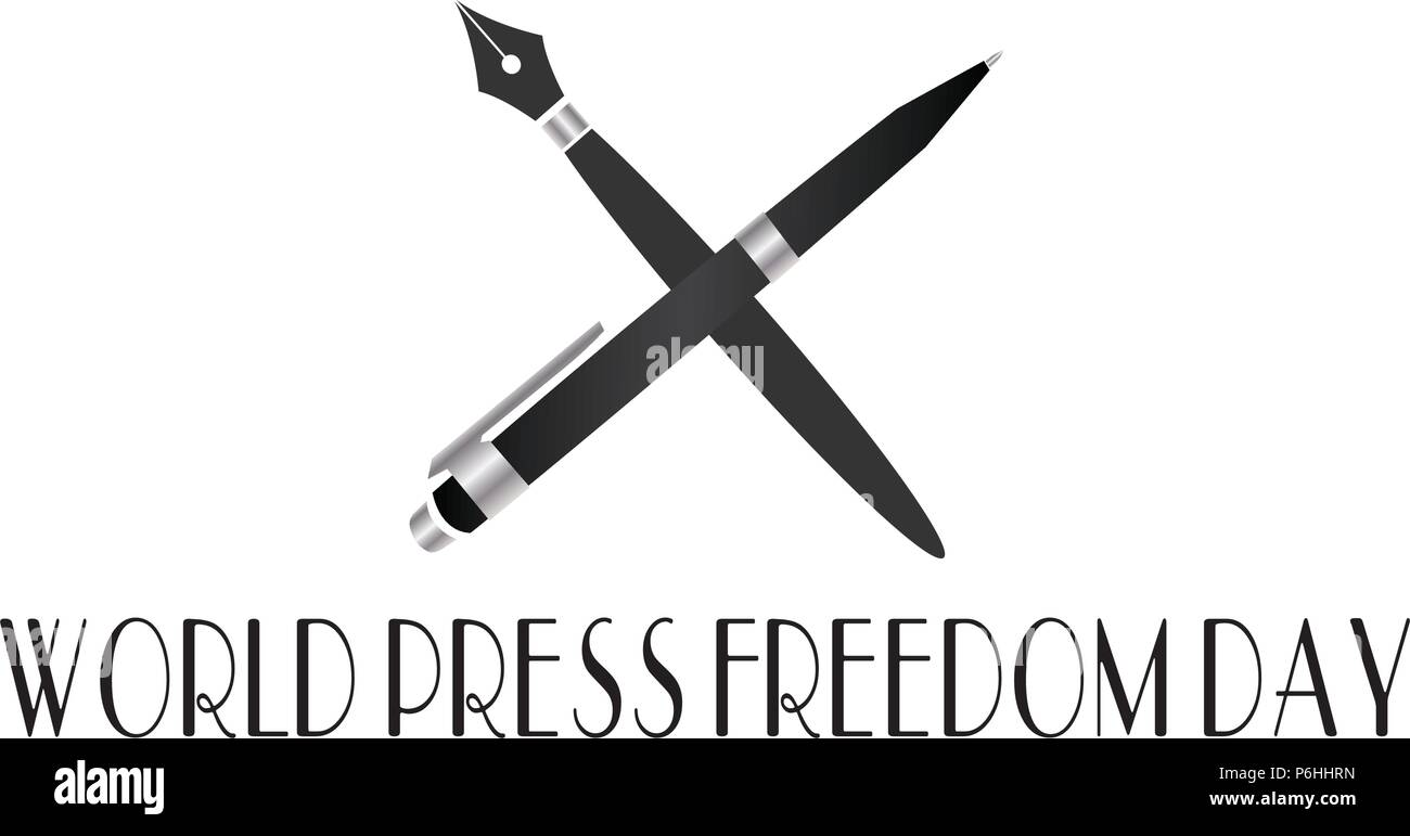 Journée mondiale de la liberté de la presse Illustration de Vecteur
