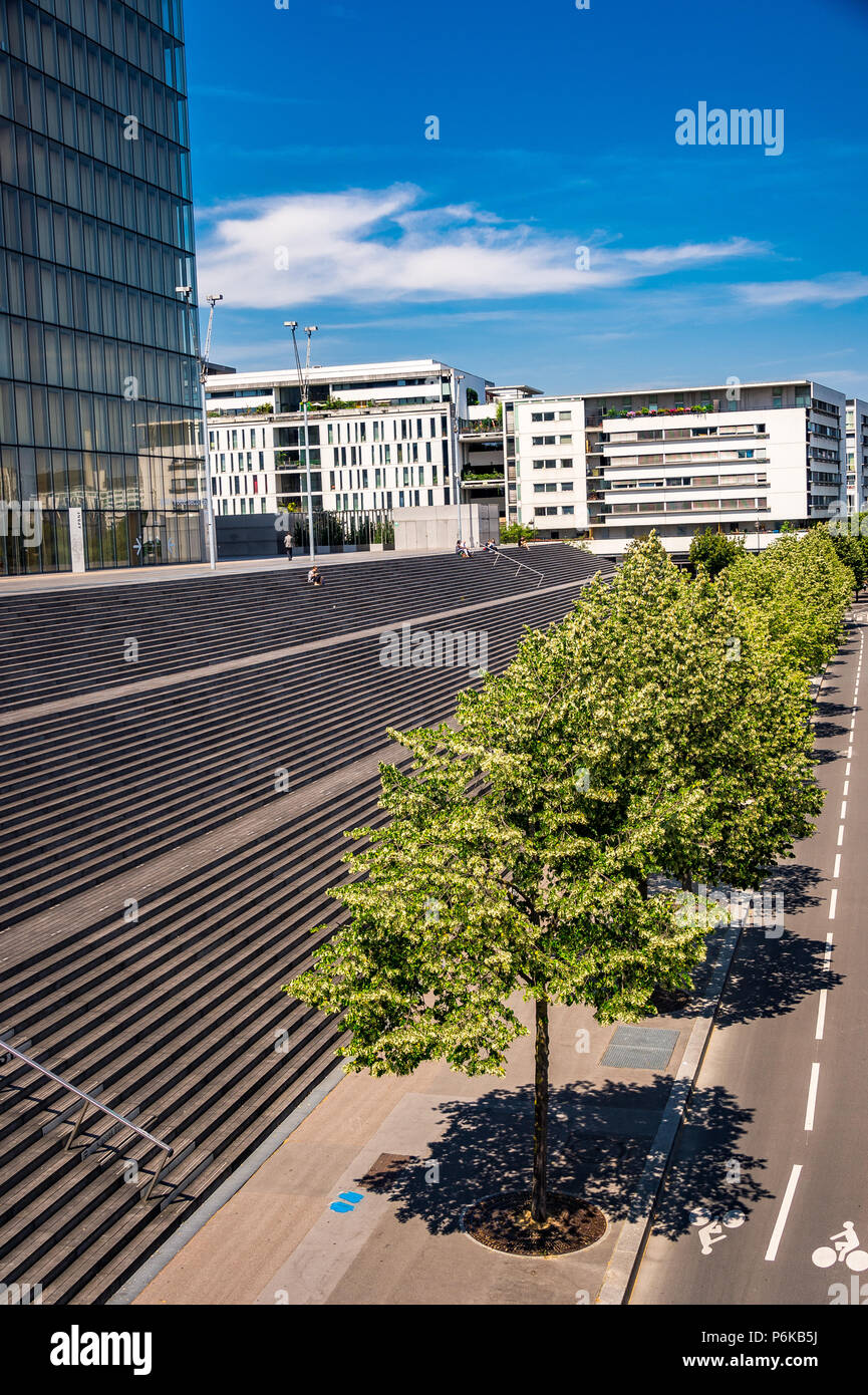 Bibliothèque nationale de France est la bibliothèque nationale de France, situé à Paris, France. Banque D'Images